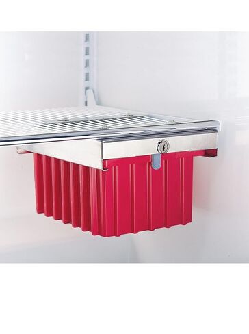 Refrigerator Medical Lock Box OD: 8.5in W x 11.75in D x 6.5in H in Kuwait