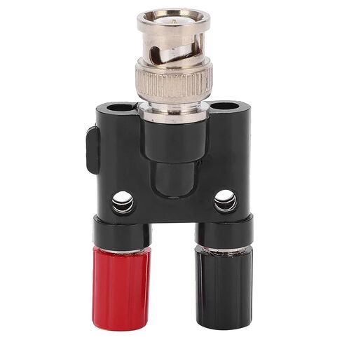 Marhynchus Double Connecting Column BNC Male to 4mm Binding Connector Post Adapter for Electricity Test in Saudi Arabia