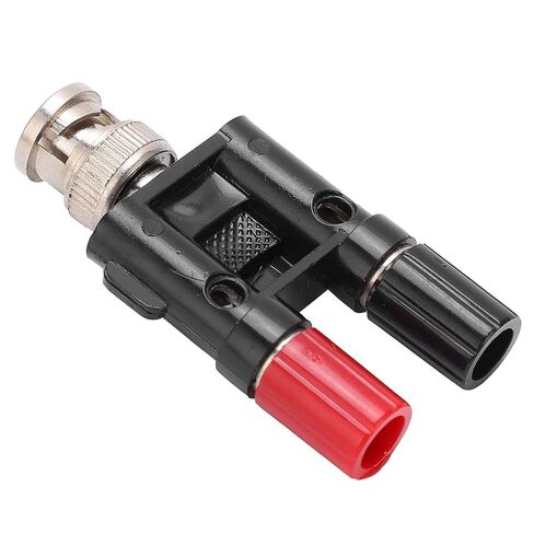 Marhynchus Double Connecting Column BNC Male to 4mm Binding Connector Post Adapter for Electricity Test in Saudi Arabia