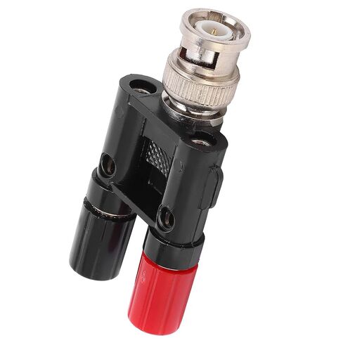 Marhynchus Double Connecting Column BNC Male to 4mm Binding Connector Post Adapter for Electricity Test in Saudi Arabia