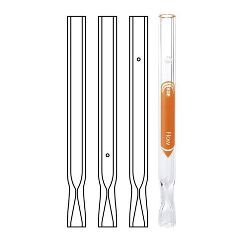 092325 Agilent GC Inlet Liner, ConnecTite Liner Top Hole, 6.3 mm Outside Diameter, 78.5 mm Height, 4 mm Inside Diameter (Pack of 5) in Saudi Arabia