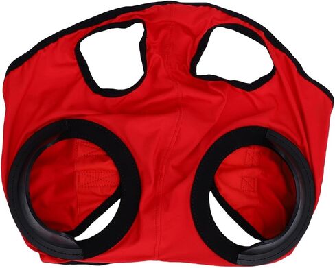 Red Horse Eye Blinder Cover, High Elasticity Breathable Anti Sand Horse Riding Blinker Eye Veil for Competition in Kuwait