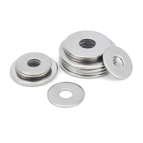 2/50X A2-70 304 Stainless Steel Large Size Oversize Big Wider Flat Washer M2.5/3 /4/5 /6/8 /10/12 /14/16(25Pcs M5) in Saudi Arabia