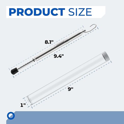 Push-Pull Door Pressure Gauge 0 to 35 Lbs with Plastic Protective Tube for ADA Requirement Trigger Pull Push Door Test Tool in Kuwait