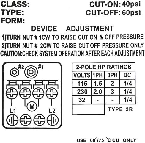 Pressure Tank Tee 40-60psi Water Pressure Tank Installation Kit with Well Pressure Switch and Pressure Gauge, fit Most Tanks with Diameters up to 16" in Saudi Arabia