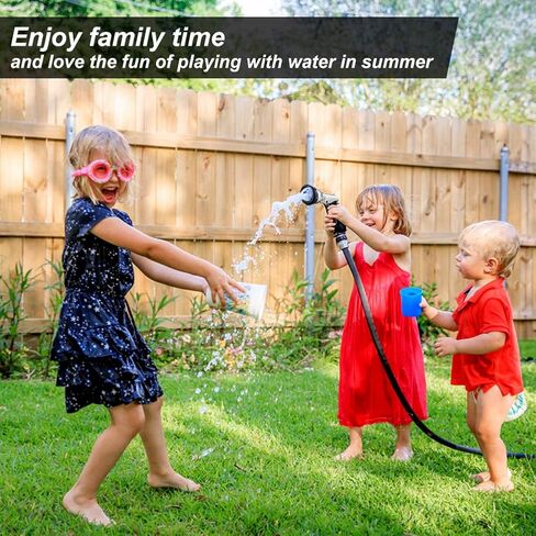 فوهات خرطوم 9 أنماط قابلة للتعديل، فوهة رذاذ خرطوم معدنية شديدة التحمل، فوهة رذاذ مقاومة للانزلاق، بخاخ مياه للتنظيف/ري حديقة الحديقة/استحمام الحيوانات الأليفة/غسيل السيارات، فضي in Kuwait