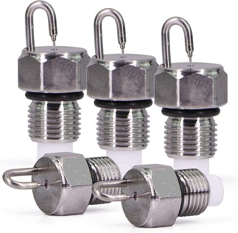 فوهة رذاذ عالية الضغط مقاس 1/8 بوصة مع فلتر 10 ميكرومتر - مرش رذاذ دقيق للرش الفعال (0.4 مم - 5 قطع) in Kuwait