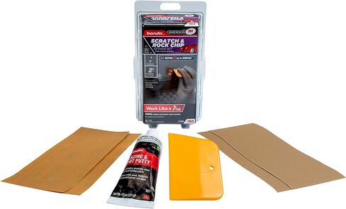 Bondo Scratch & Rock Chip Repair Kit, Paintable - Permanent - Non-Shrinking Repair in Less Than One Hour, 1 Kit in Kuwait