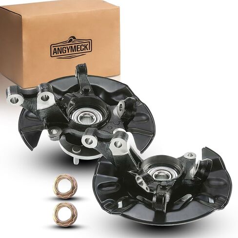 Front Driver & Passenger Side Wheel Bearing Hub Steering Knuckle Assembly For Toyota Corolla 2003-2008 Replace For 698-389 698-388 43502-32080 47781-12240 2PCS in Kuwait