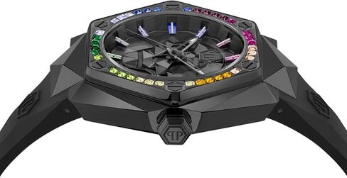 Philipp Plein Men's Watch Adalogue Quartz the $ Kull Spikes in Kuwait