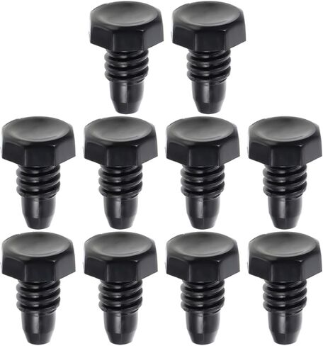 Didiseaon 10 Pcs Plastic Pool Cue Bottom Stoppers Small Cylinder Protectors Billiard Rod End Covers for Pool Cue Billiards Accessories in Saudi Arabia