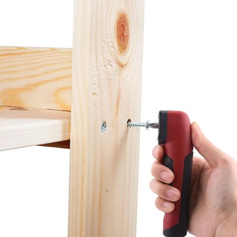 Right Angle Drill Bit Corner Adapter, Right Angle Attachment Impact Driver Drill Adapter for 18V Electric Screwdriver Repair, ABS Handle 90 Degree Corner Device(Black Red) in Kuwait