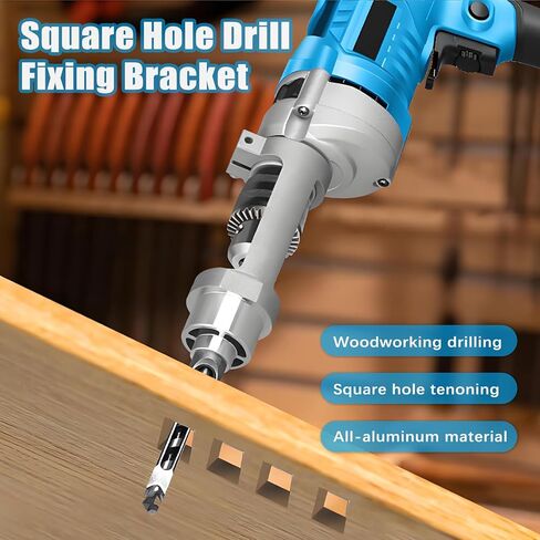 محول مثقاب ثقب مربع، ملحقات ضغط الحفر وأداة مربعة لأعمال النجارة - محول ضغط مثقاب من الألومنيوم للحفر اليدوي in Kuwait