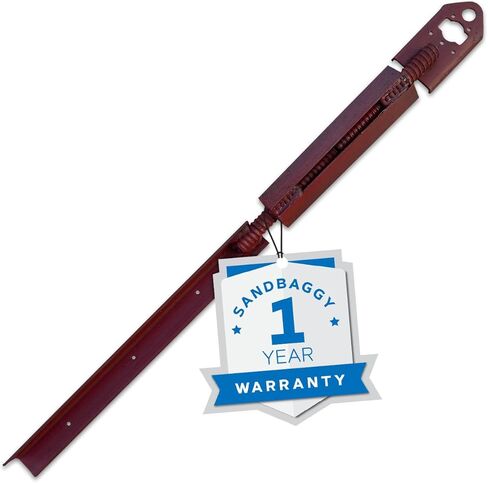 نماذج الوصية الرملية الخرسانية الملموسة شكل محاذاة مع صفيحة 5 "× 3" عازمة (35 " - 37.5" الطول) - الصلب المقاوم للصدأ - دعامة جدار قابلة للتعديل - محاذاة و plumbs جدران ، أعمدة ، أو عوارض (35 بوصة ، 10) in Kuwait