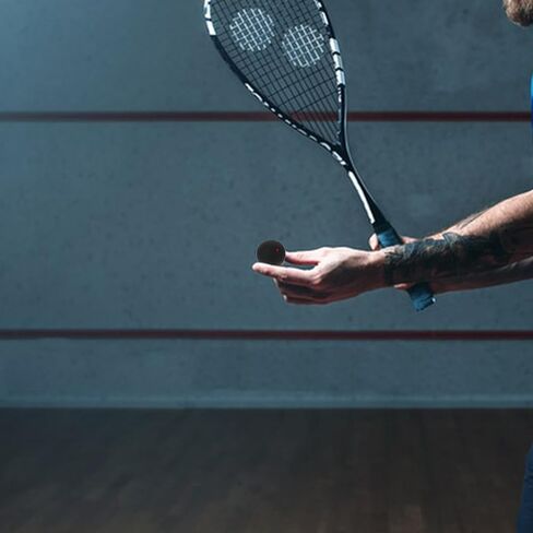 DECHOUS Small Single Dot Squash Ball 37mm High Elastic Rubber Indoor Training Racket Ball Lightweight for Beginner Practice in Kuwait