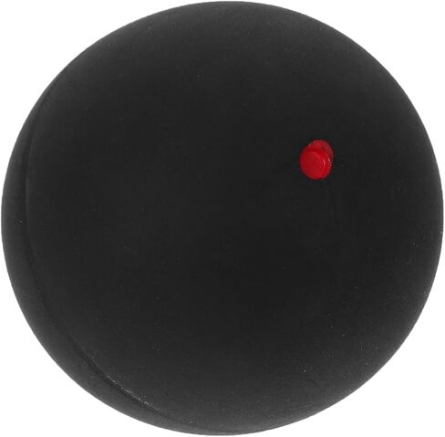Single Dot Squash Ball 37mm Rubber Training Squash Ball for Indoor and Outdoor Use Beginner Slow Speed in Kuwait