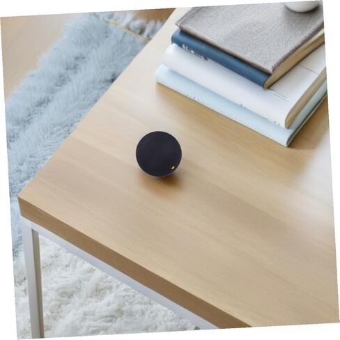 2pcs Rubber Squash Training Balls Single Red and Yellow Dot, Small Bounce Reaction Trainer for Beginner Hand-Eye Coordination, Indoor and Outdoor Squash Practice in Kuwait