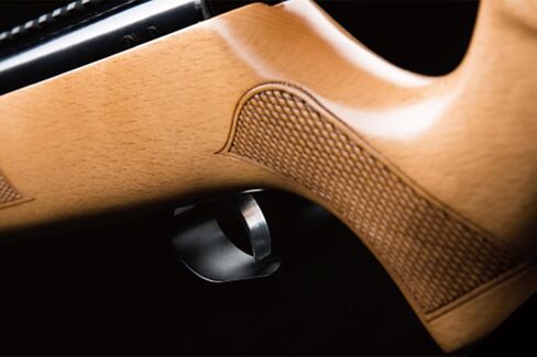 مسدس هوائي Lancer Tactial x SnowPeak GR1600W مقاس 5.5 ملم .22 - (خشبي/أسود) حتى 1000 إطار في الثانية in Kuwait