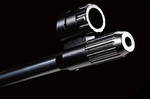 مسدس هوائي Lancer Tactial x SnowPeak GR1600W مقاس 5.5 ملم .22 - (خشبي/أسود) حتى 1000 إطار في الثانية in Kuwait