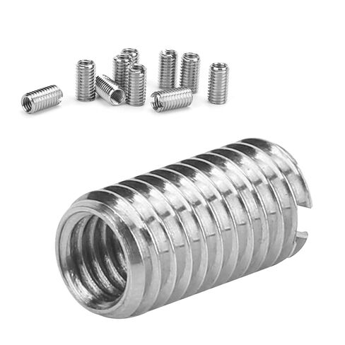 10-Piece Thread Repair Kit with Male and Female Reducing Nuts - Premium Stainless Steel for Industrial Hardware Applications in Saudi Arabia
