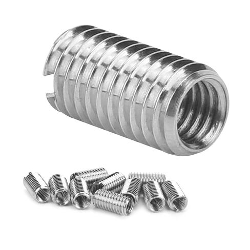 10-Piece Thread Repair Kit with Male and Female Reducing Nuts - Premium Stainless Steel for Industrial Hardware Applications in Saudi Arabia