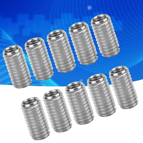 10-Piece Thread Repair Kit with Male and Female Reducing Nuts - Premium Stainless Steel for Industrial Hardware Applications in Saudi Arabia