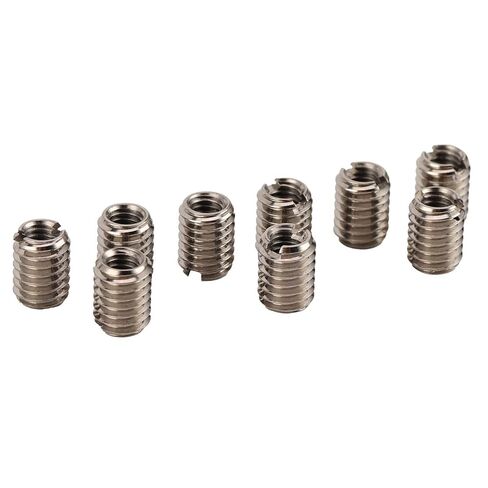 خيط من الفولاذ المقاوم للصدأ إدراج الحد من الجوز M4x0.7 أنثى الموضوع M6x1.0 ذكر الموضوع مع طول 8 مللي متر لورشة أداة إصلاح in Saudi Arabia