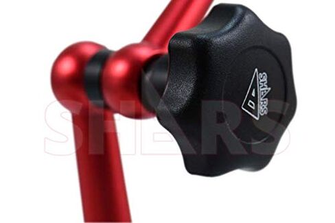 Shars 66 Lbs Mini Universal Magnetic Base Indicator Holder Speed Set Fine Adjustment with 0.03" Dial Test Indicator 202-7957(202-7934+303-3203) P] in Saudi Arabia