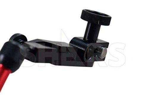 Shars 66 Lbs Mini Universal Magnetic Base Indicator Holder Speed Set Fine Adjustment with 0.03" Dial Test Indicator 202-7957(202-7934+303-3203) P] in Saudi Arabia