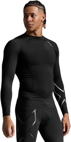 2XU رجالي Ignition Comp كم طويل X-Large أسود/فضي in Saudi Arabia