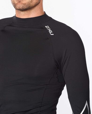 2XU رجالي Ignition Comp كم طويل X-Large أسود/فضي in Saudi Arabia