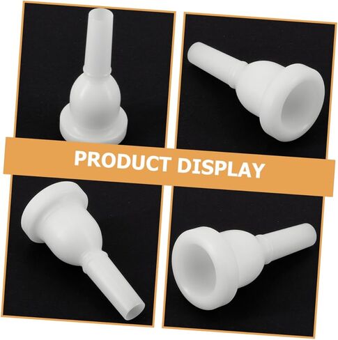 UPKOCH Plastic Tuba Mouthpiece Replacement Durable Lightweight Musical Instrument Part for Clear Sound Performance Easy Installation Compact Suitable for Beginners and Professionals in Saudi Arabia