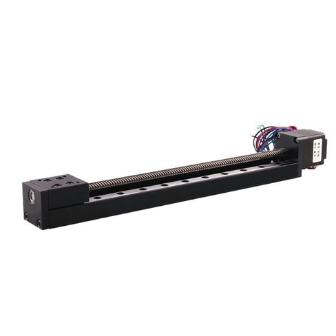 T-Type Mini Sliding Table 50/100/150/200mm for Linear Rail Guide with Nema11 28mm Stepper Motor for CNC 3D Printer in Saudi Arabia