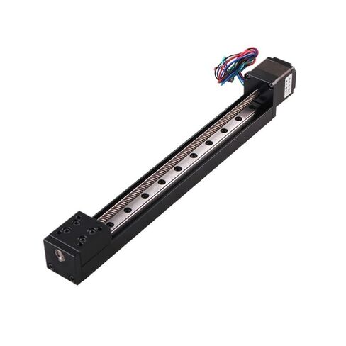 T-Type Mini Sliding Table 50/100/150/200mm for Linear Rail Guide with Nema11 28mm Stepper Motor for CNC 3D Printer in Saudi Arabia