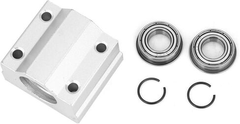 1pcs Linear Bearing Slider, Model SCS10UU, Length 10mm, with Flange, Mainly Used for CNC Parts, 3D Printer, Precision Machine Tools in Saudi Arabia