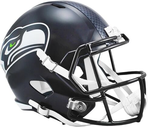 Seattle Seahawks Current New Riddell Speed Replica Full Size Football Helmet - NFL Replica Helmets in Saudi Arabia