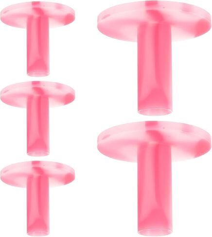 TOYANDONA 5pcs Rubber Golf Tees 45mm Flexible Ball Tees Marble Pattern Soft Golf Ball Holder for Driving Range and Indoor Practice in Saudi Arabia