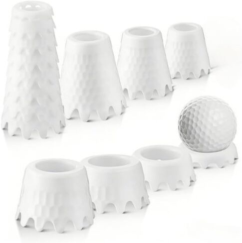 Golf mat tees，8 Pack ‌Simulator Golf Tees,Height from 1/4" to 2", Suitable for Indoor, Outdoor, Winter, Golf Mats, Turf and Driving Range in Saudi Arabia