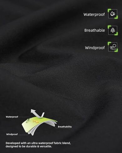 Rain Suit Men's Waterproof Rain Jacket and Pant Packable Outdoor Lightweight Raincoat with Hood for Golf Cycling in Saudi Arabia