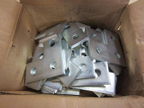 OL Johnson C-718 C718 Flat Angle Plate (Pack of 25) in Saudi Arabia
