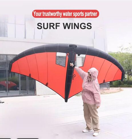 Inflatable Hydrofoil Board,Handheld Surf Sail,Inflatable Surfing Wing,Kitesurfing Wing Windsurfing with Window,for Water Sports Kiteboard Surf in Kuwait