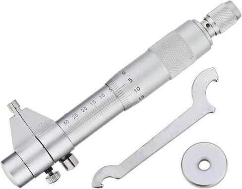 Internal Micrometer Inside Micrometer Measuring Tool Micrometric Gauge for Measurement Indoor Micrometer Internal Diameter Meter(25-50mm Inside) in Saudi Arabia