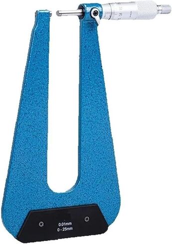 Micrometers0-25mm 25-50mm Deep150mm ميكرومتر الصفائح المعدنية أ: مسبار مسطح ب: كرة ج: رأسان كرويان (ب 25-50 مم 150 0.01) in Saudi Arabia