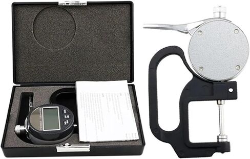 0.01/0.001mm Electronic Thickness Gauge 12.7mm Digital Micrometer Thickness Meter Micrometro Thickness Tester RS232 Data Output(0.001mm) in Saudi Arabia