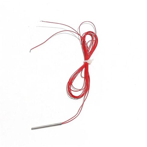 PT100 2MM Small Resistance PTFE Wire SUS304 Probe 1Pcs(2-Wire 2x15mm 1M) in Saudi Arabia