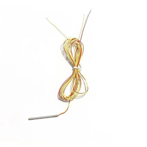 PT100 2MM Small Resistance PTFE Wire SUS304 Probe 1Pcs(2-Wire 2x15mm 1M) in Saudi Arabia