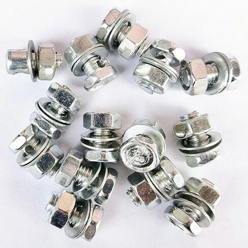 Bicycle 10 pcs of 3 Kinds Cable Regulator Clamp Blot Adjuster Lock Screw Nuts Wire Stop Washer Cable Anchor Bolt for Road Mountain Bike MTB Total 30pcs in Kuwait