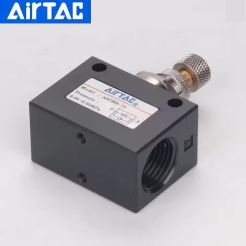 AirTAC One-way throttle valve ASC100-06/200-08 pneumatic adjustable flow control speed regulating valve (ASC100-06) in Kuwait