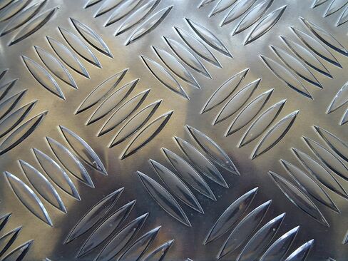 STORMGUARD 18AM034 Checker Plate, Aluminium, 500 x 250 x 2 mm, Set of 2 Piece in Saudi Arabia