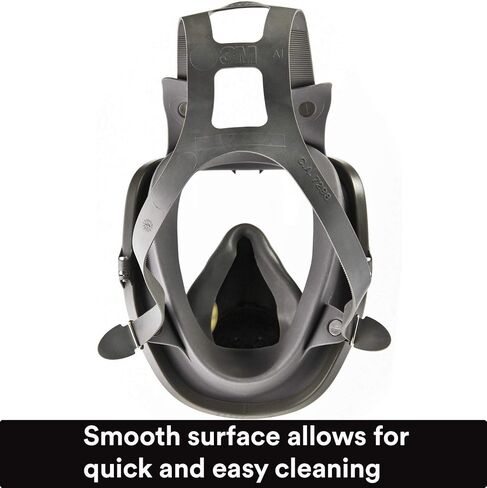 3M Respirator Kit, Full Face 6800, Reusable, Medium, Plus 4 Particulate Filters 2097, P100 for Mold Remediation, Dust, Lead, Asbestos in Kuwait